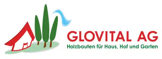 Gartenhaus von Glovital Logo