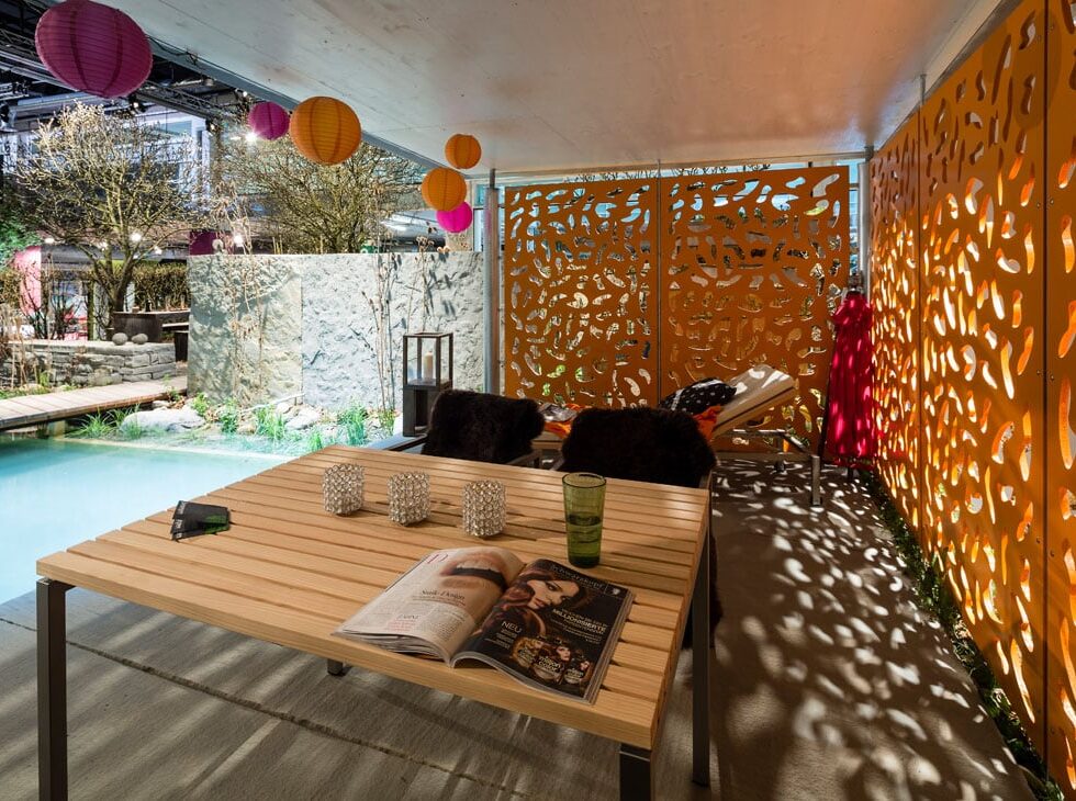 Bachofer AG Giardina Überdachung Aussensitzplatz