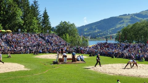 Schwinger Lars Geisser am Schwarzsee